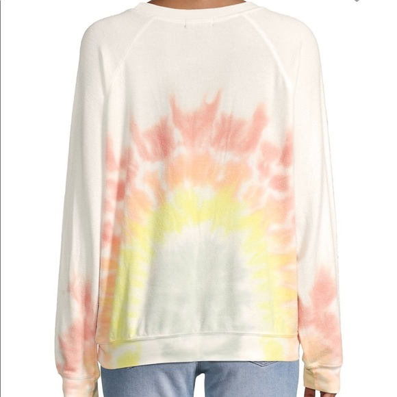 NWT Wild fox Rainbow Sommer Tie Dye Jumper - Picture 9 of 14
